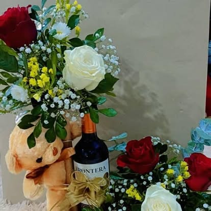 Un detalle de tonos cálidos