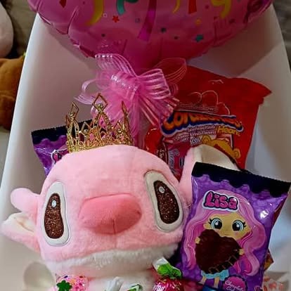 Un detalle alegre en rosa